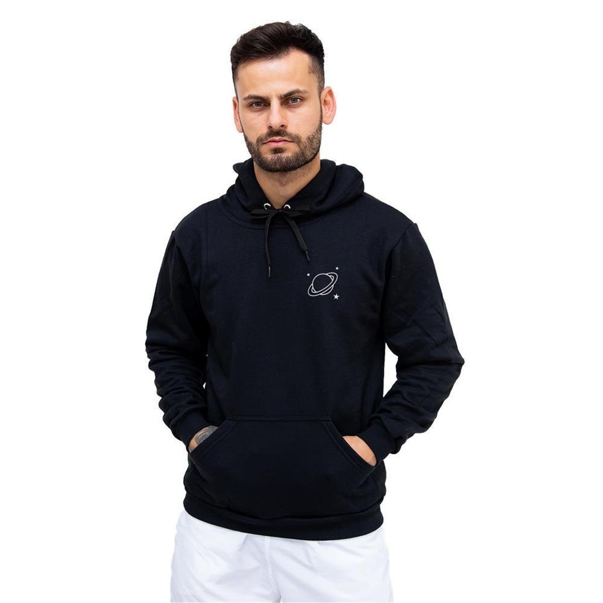 blusa de frio moletom canguru masculina