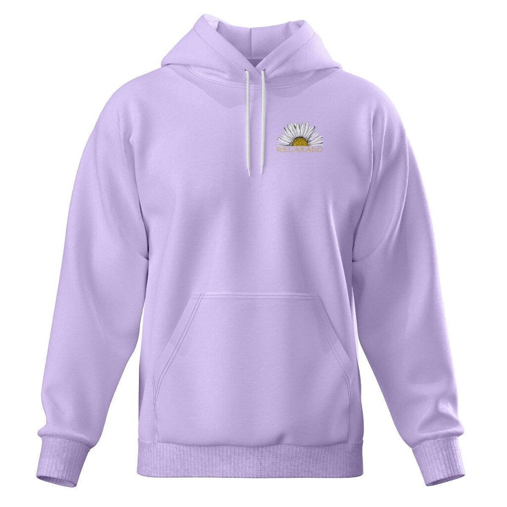 Blusa De Frio Moletom Estampado Bolso Canguru e Capuz