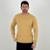 Blusa de Lã Broken Rules Gola Redonda Masculina - Cáqui