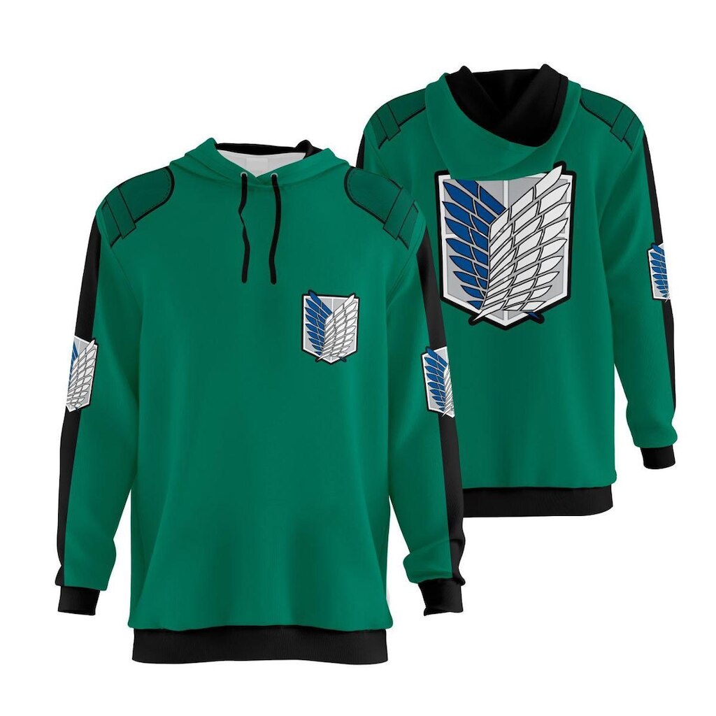 Blusa De Moletom Attack on Titan Mangá Anime