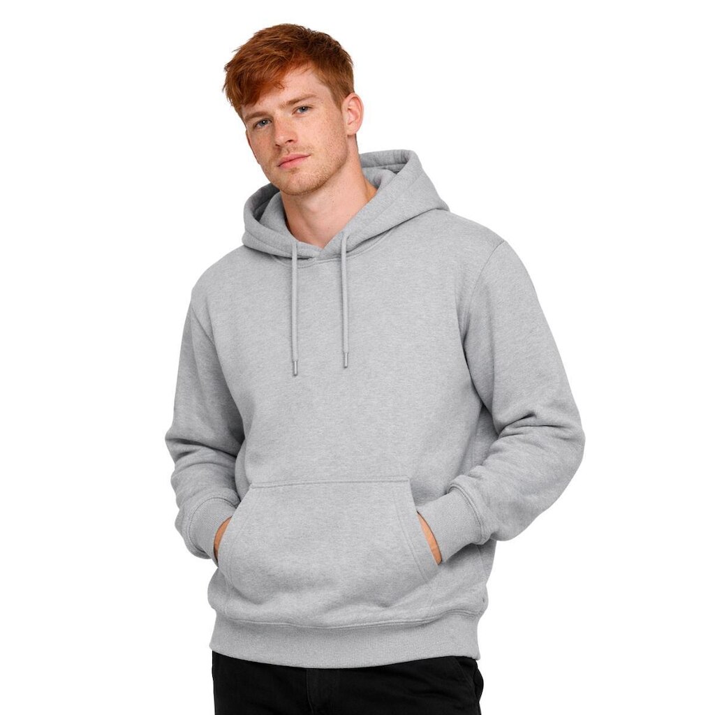 Blusa de Moletom Canguru Com Capuz Algodão Inverno Relaxado