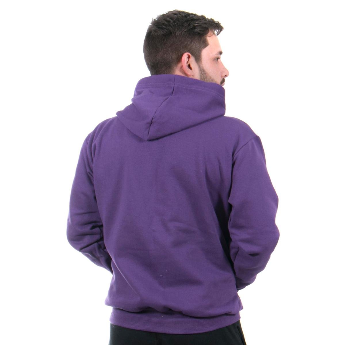 plain purple moletom com capuz