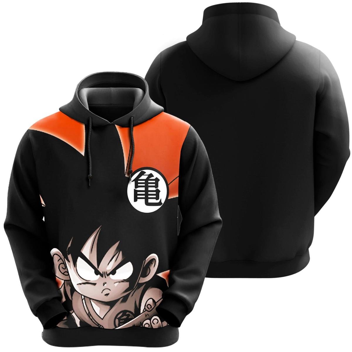 Blusa De Moletom Dragon Ball Goku Anime Desenho Menor preço em Blusa De Moletom Dragon Ball Goku Anime Desenho