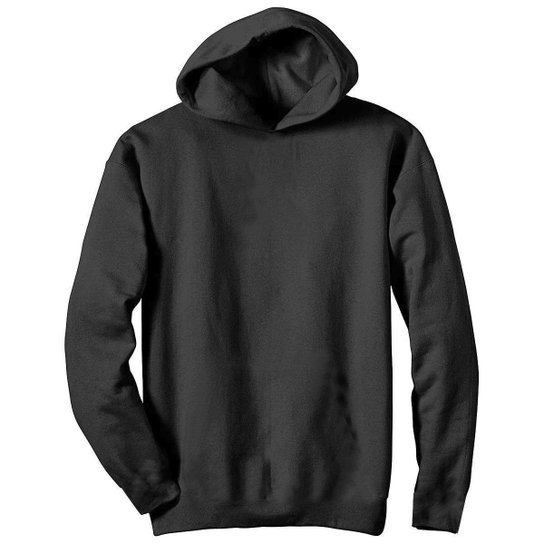 Blusa de Moletom Masculina Com Capuz Blusa de Frio Slim Fitness