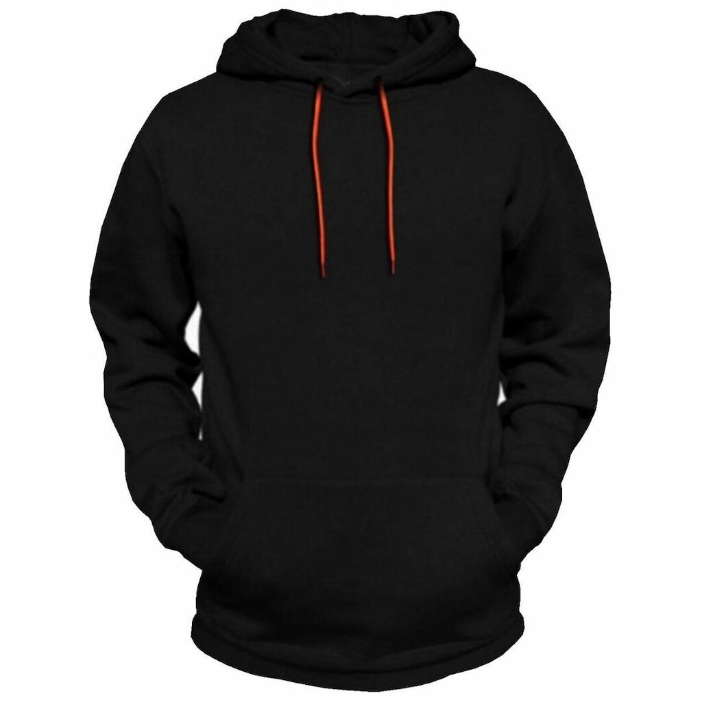 Blusa de Moletom Relaxado Canguru Fechado Siri 2 Masculina