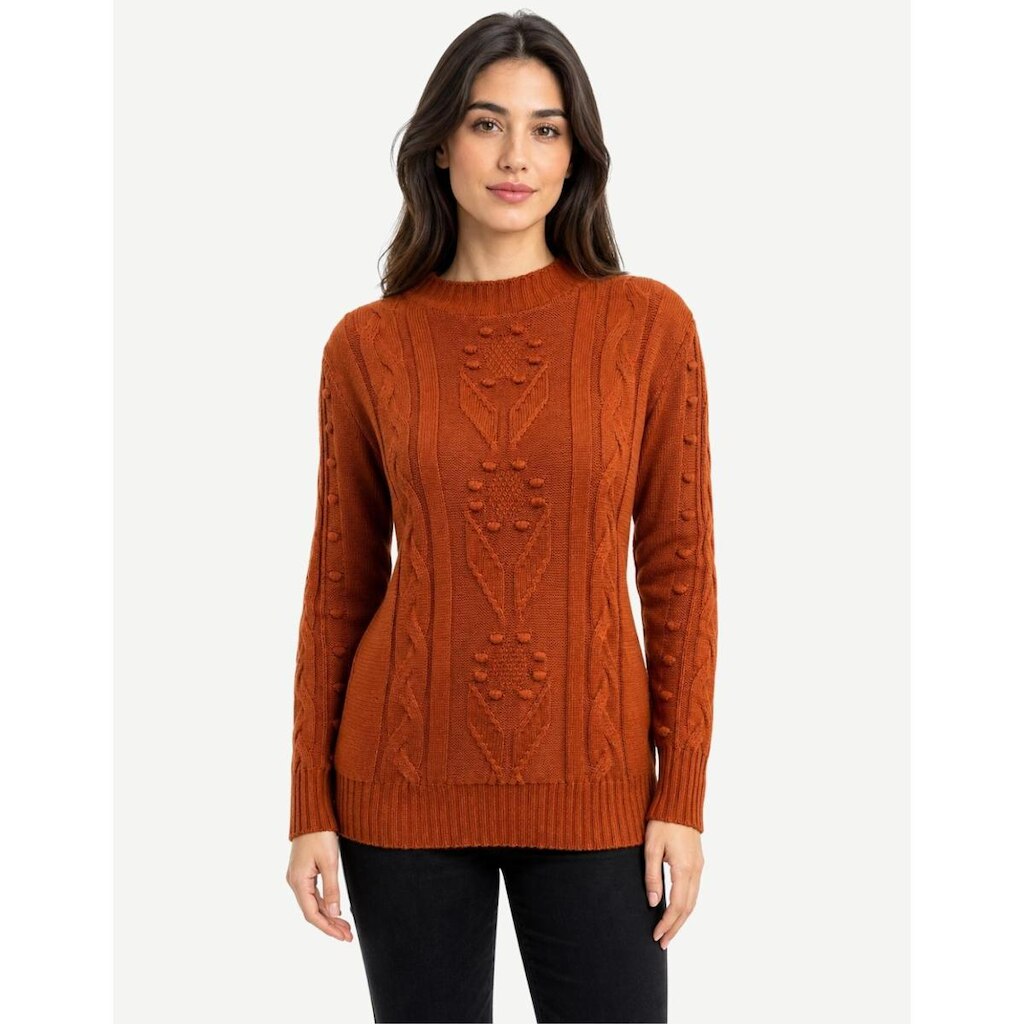 Blusa de Tricot Flor Trançada 16