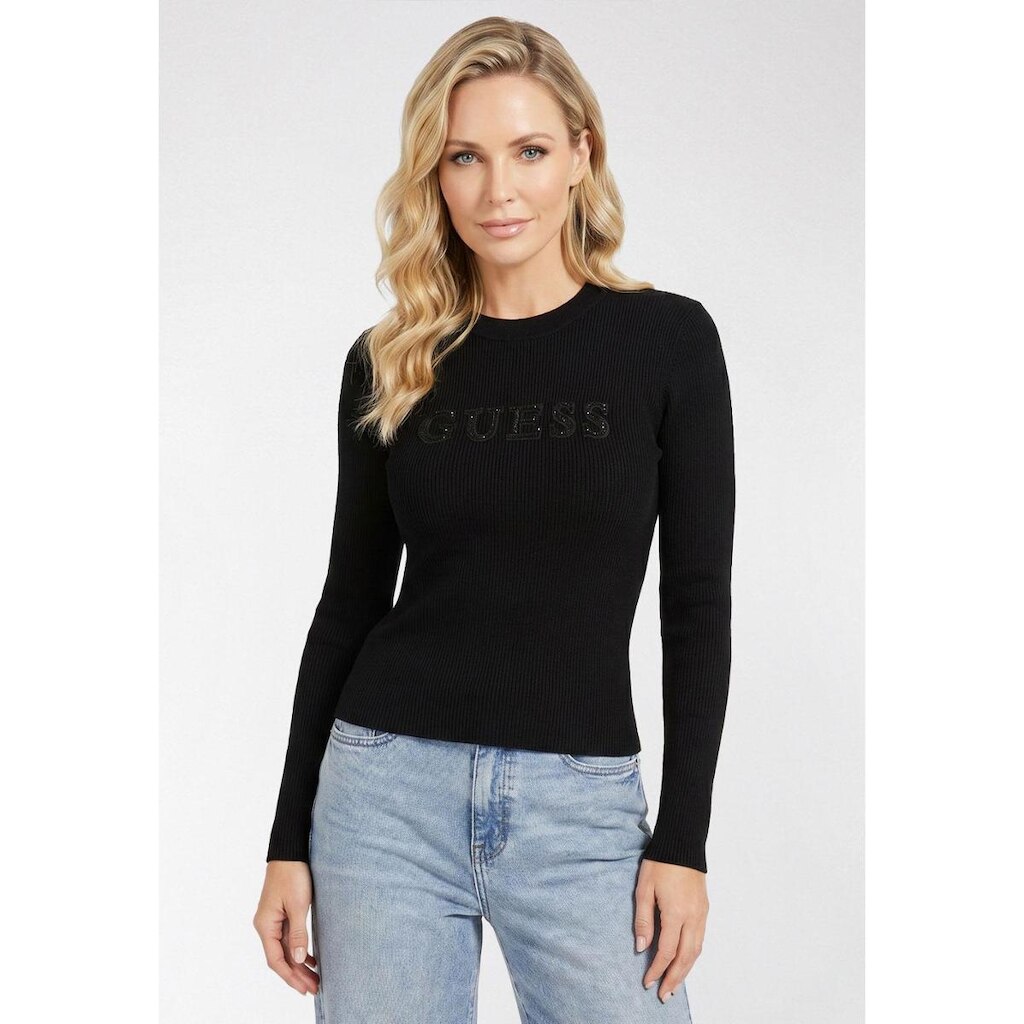 Blusa de Tricot Gola Alta Preto