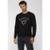 Blusa de Tricot Guess Triangulo G Preto - Preto