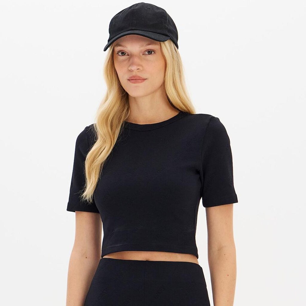 Blusa Easy Lança Perfume Cropped Jacquar Feminino
