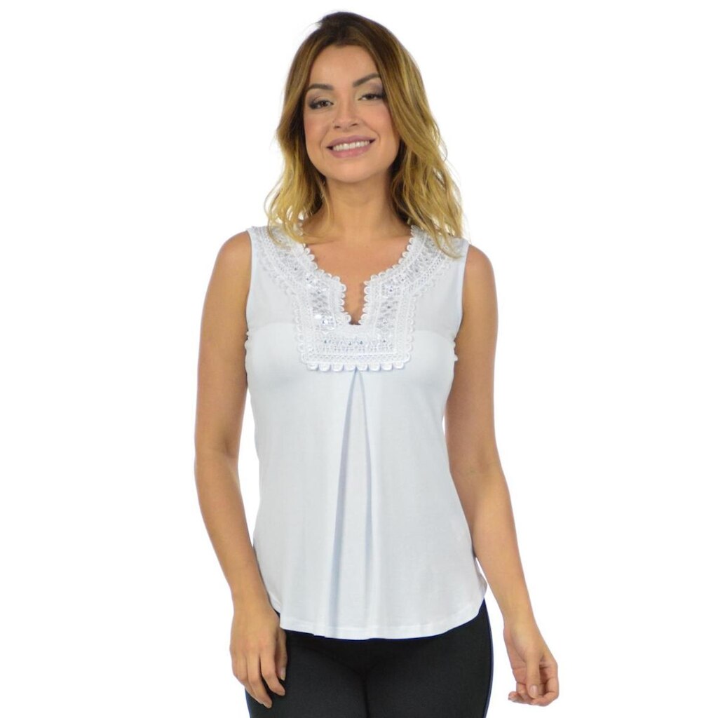 Blusa egípcia fenomenal Branco M