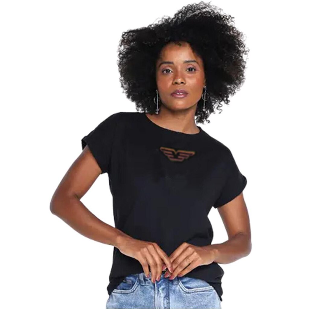 Blusa Ellus e Asa Degrade Bowie Mc