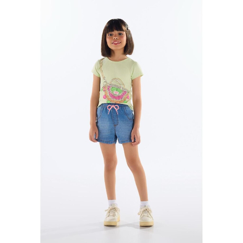 Blusa em Cotton com Strass Quimby
