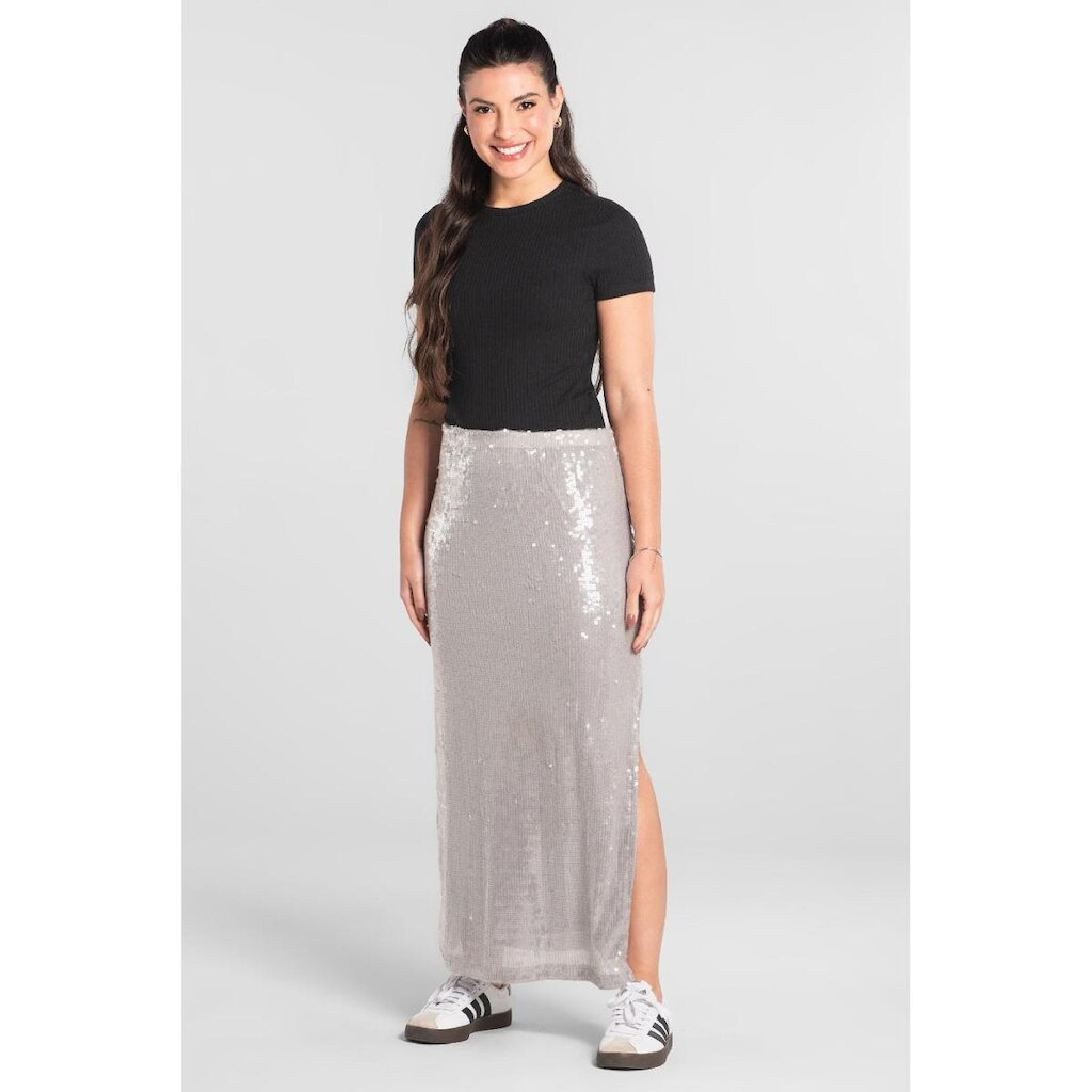 Blusa em Ribana Canelada Just Basic