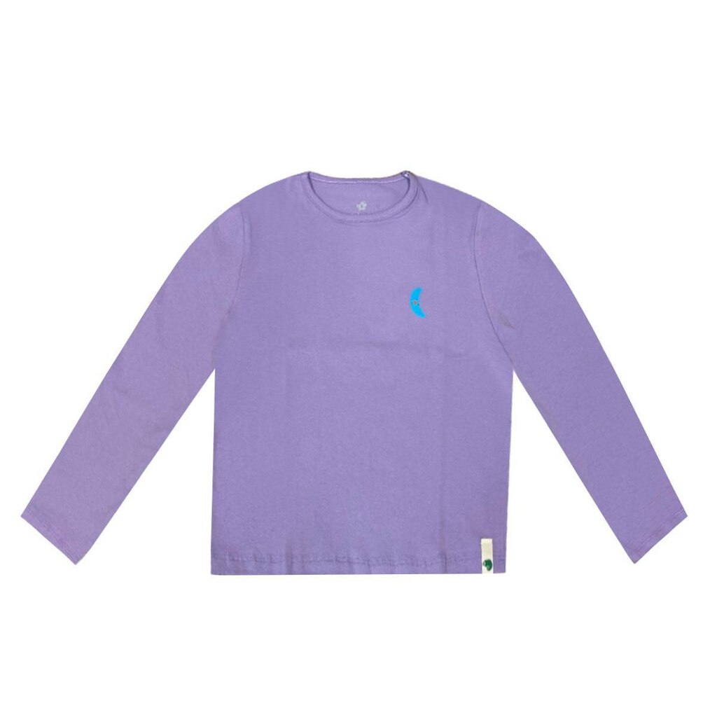 Blusa Fábula Básica Cropped Lílas