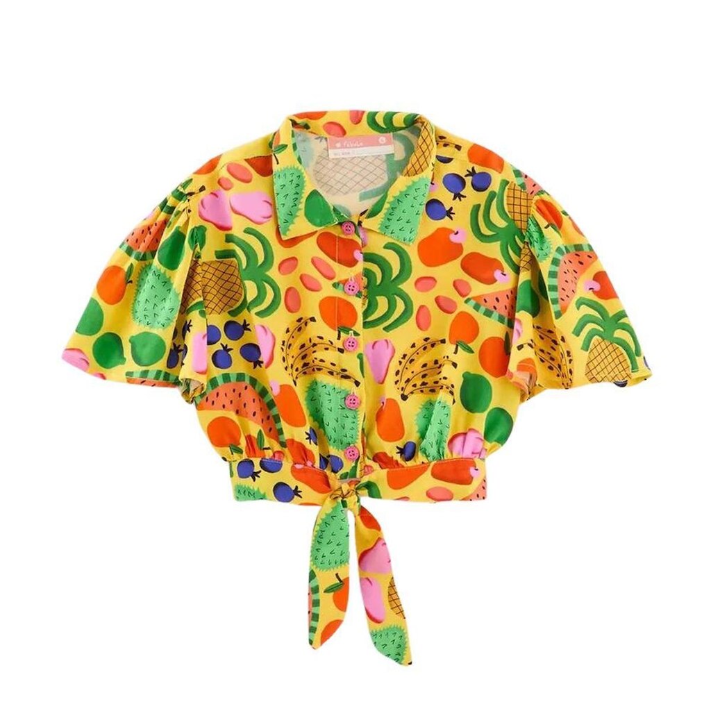 Blusa Fábula Frutaria Amarelo