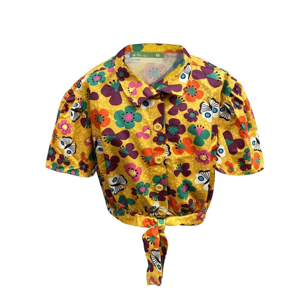 Blusa Fábula Jardim Cósmico