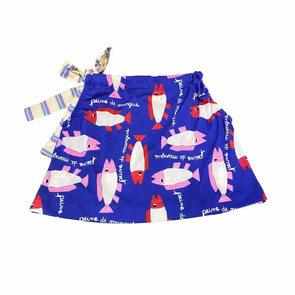 Blusa Fábula Malha Peixe De Mangue