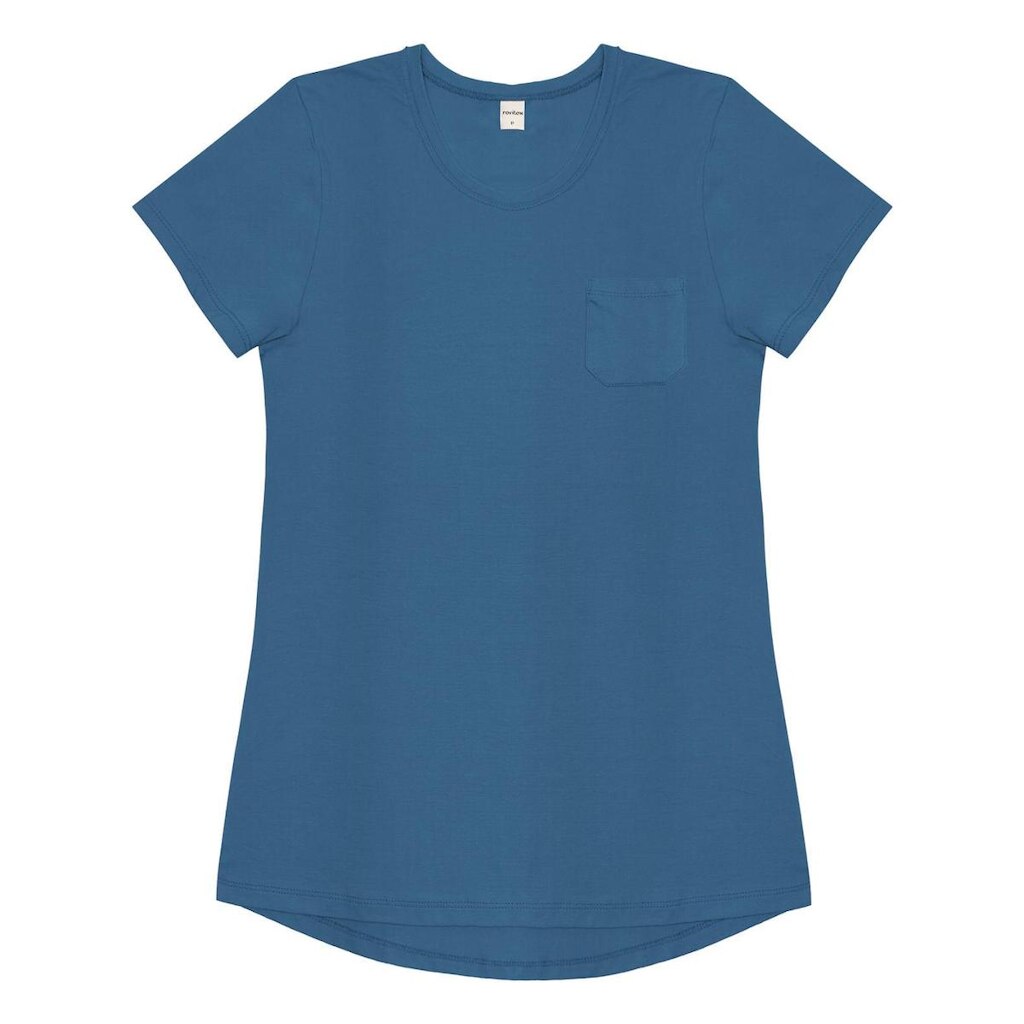 Blusa Feminina Básica Rovitex Azul