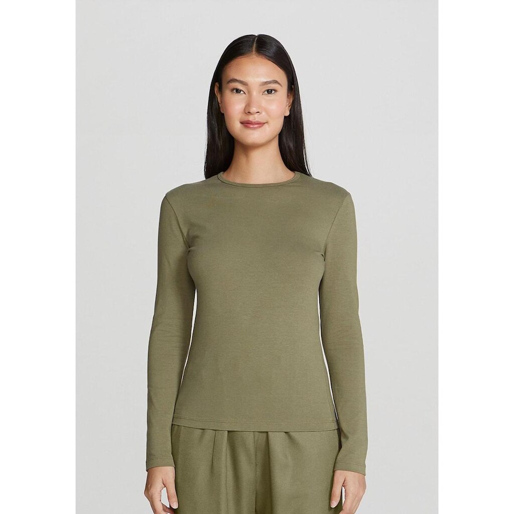 Blusa Feminina Básica Slim Manga Longa 02QY Hering