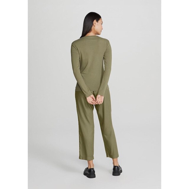 Blusa Feminina Básica Slim Manga Longa 02QY Hering