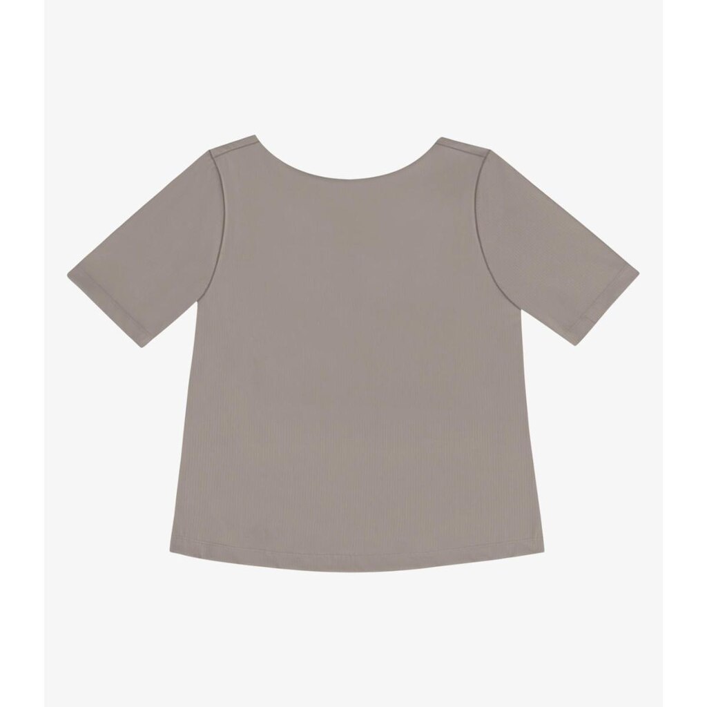 Blusa Feminina Canelada de Poliamida Veev Marrom