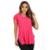 Blusa Feminina Com Manga Mullet Tampa Bumbum - Rosa