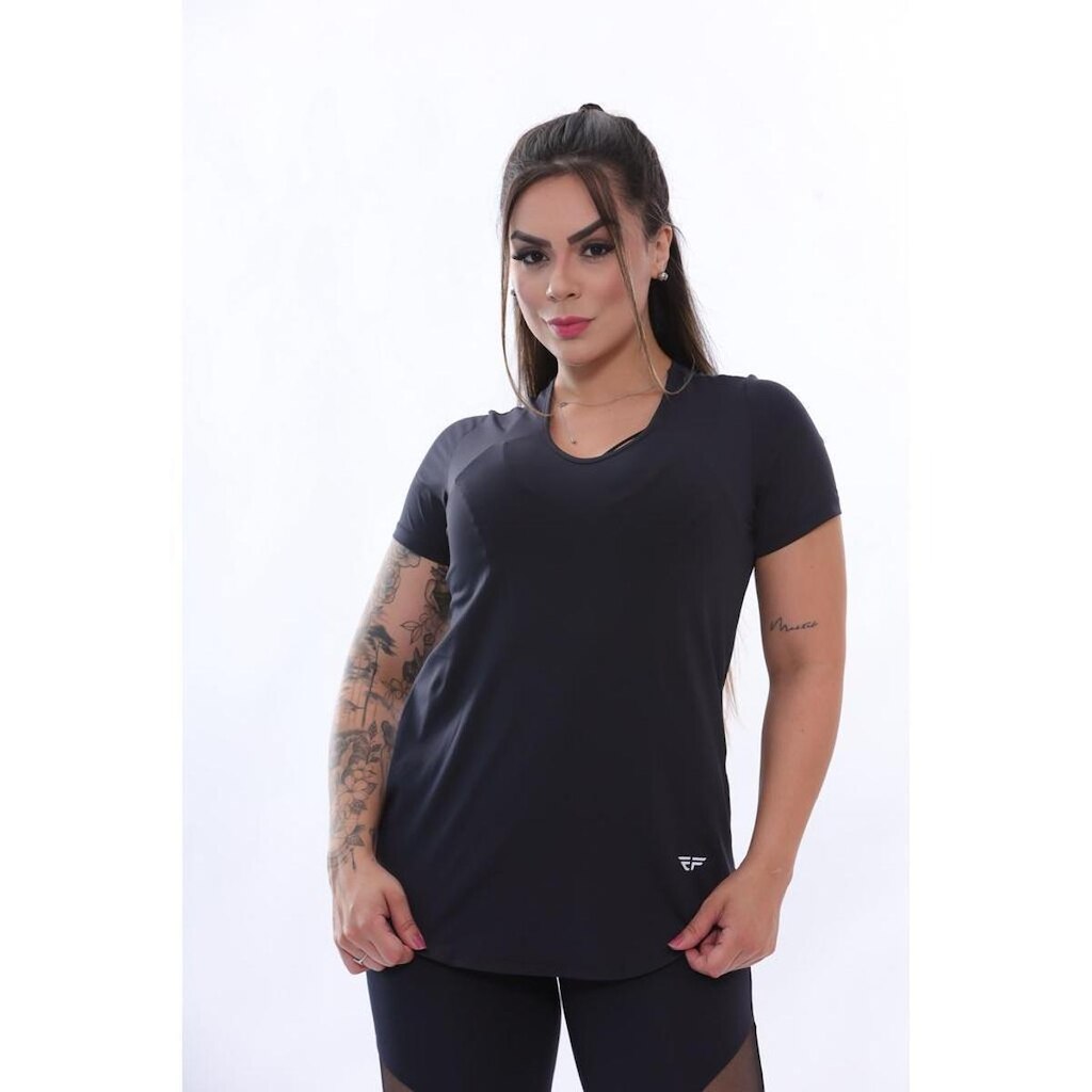 Blusa Feminina Comprida De Academia Tapa Bumbum