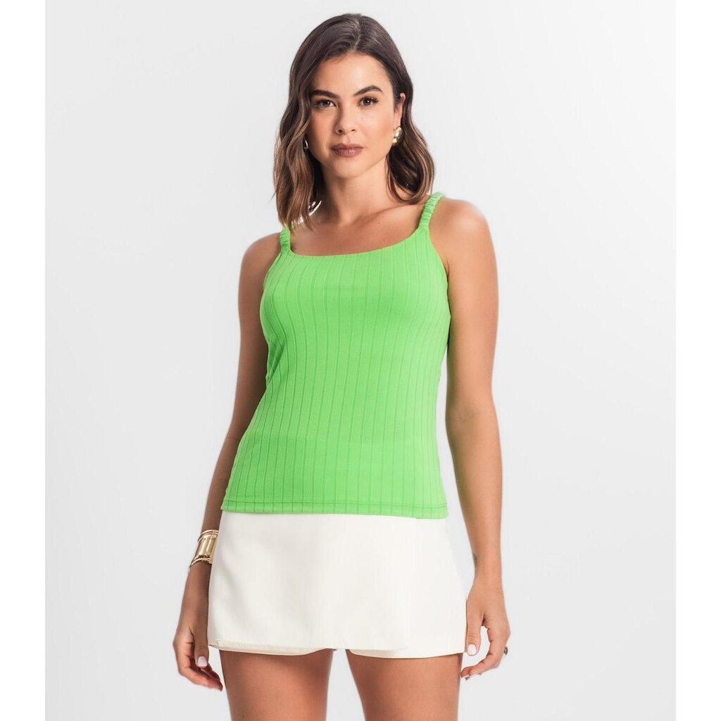 Blusa Feminina De Alça Seletc Verde