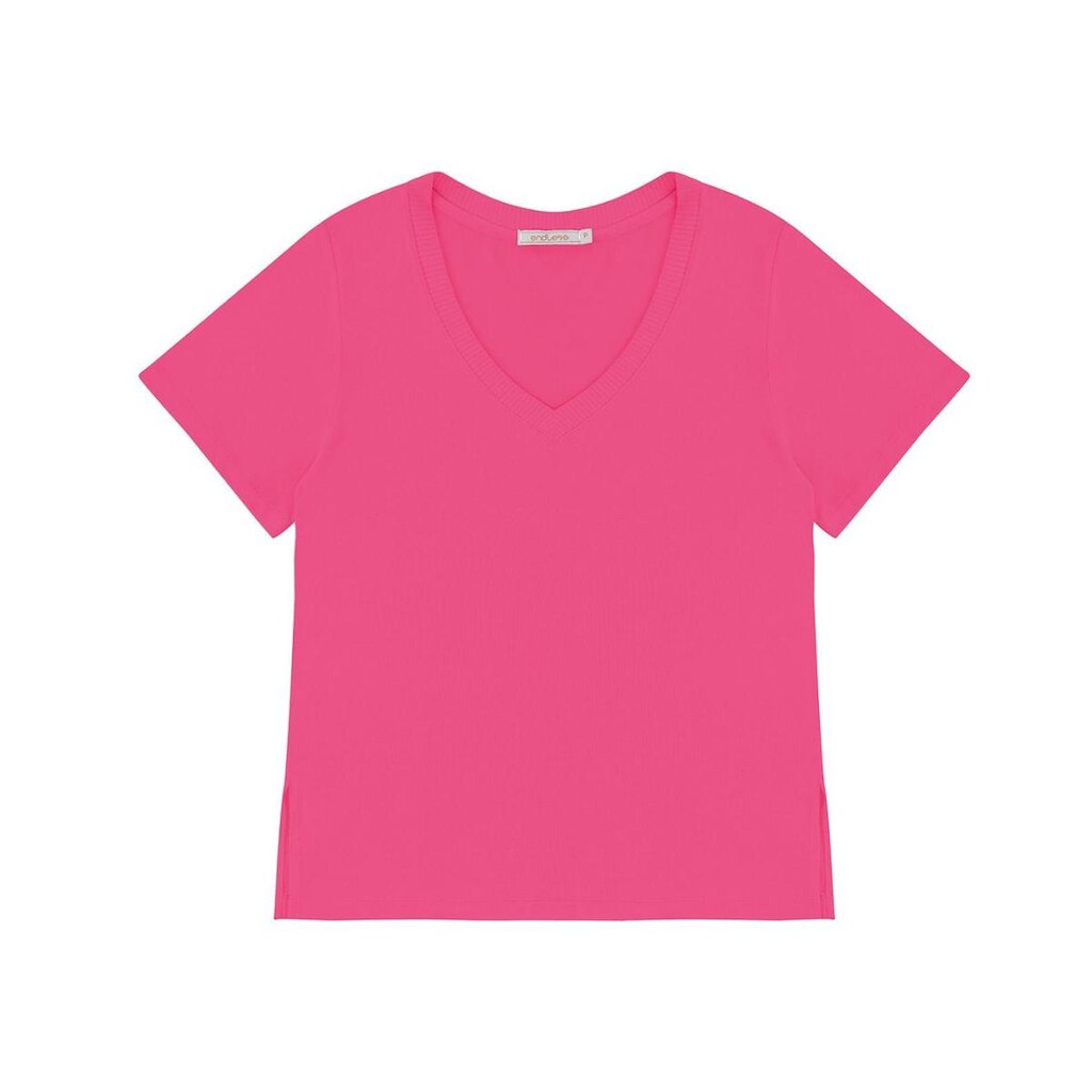Blusa Feminina Decote V Endless Rosa