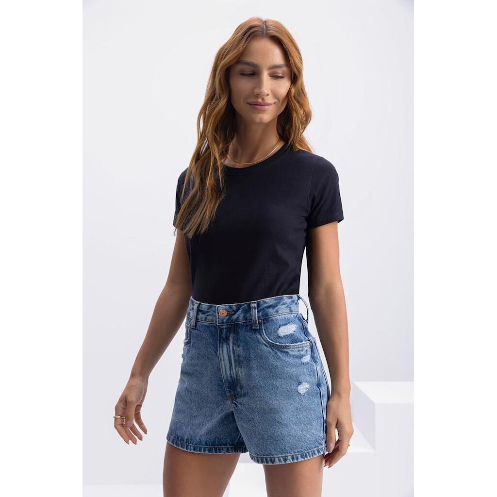 Blusa Feminina Em Malha Essendi
