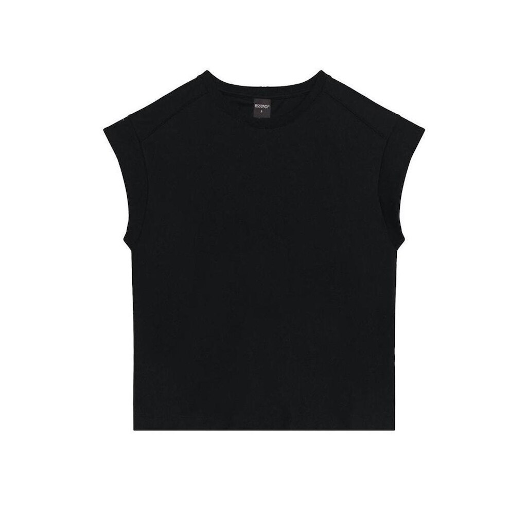 Blusa feminina em viscose Essendi Preto