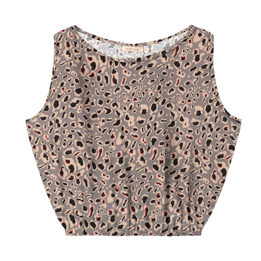 Blusa Feminina Estampada Endless Preto