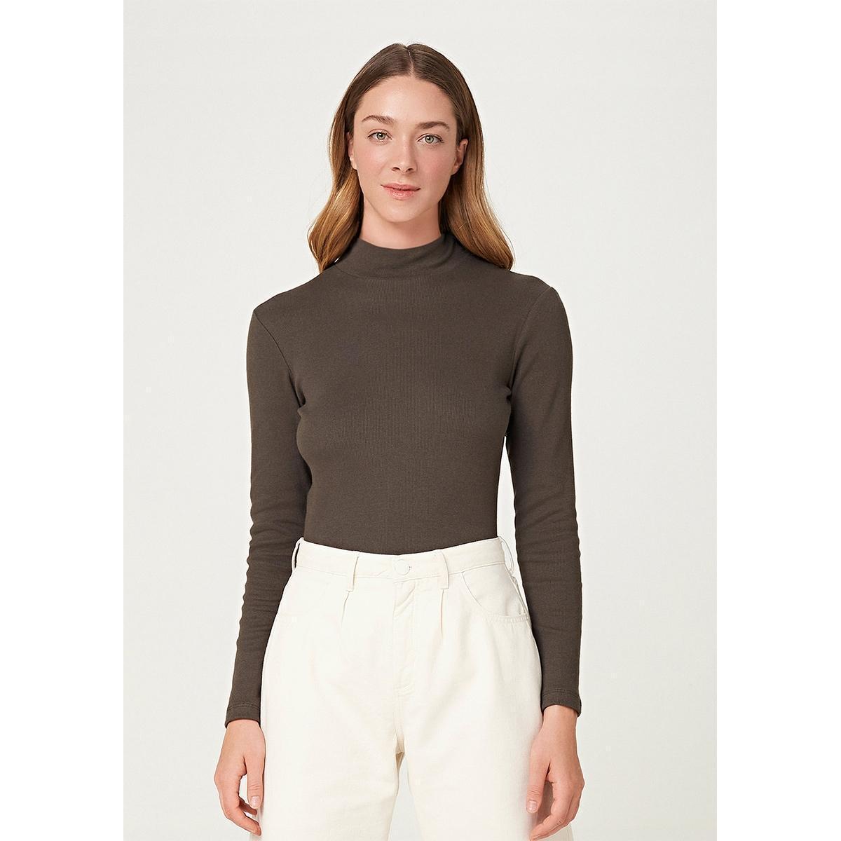 blusa manga longa elastano