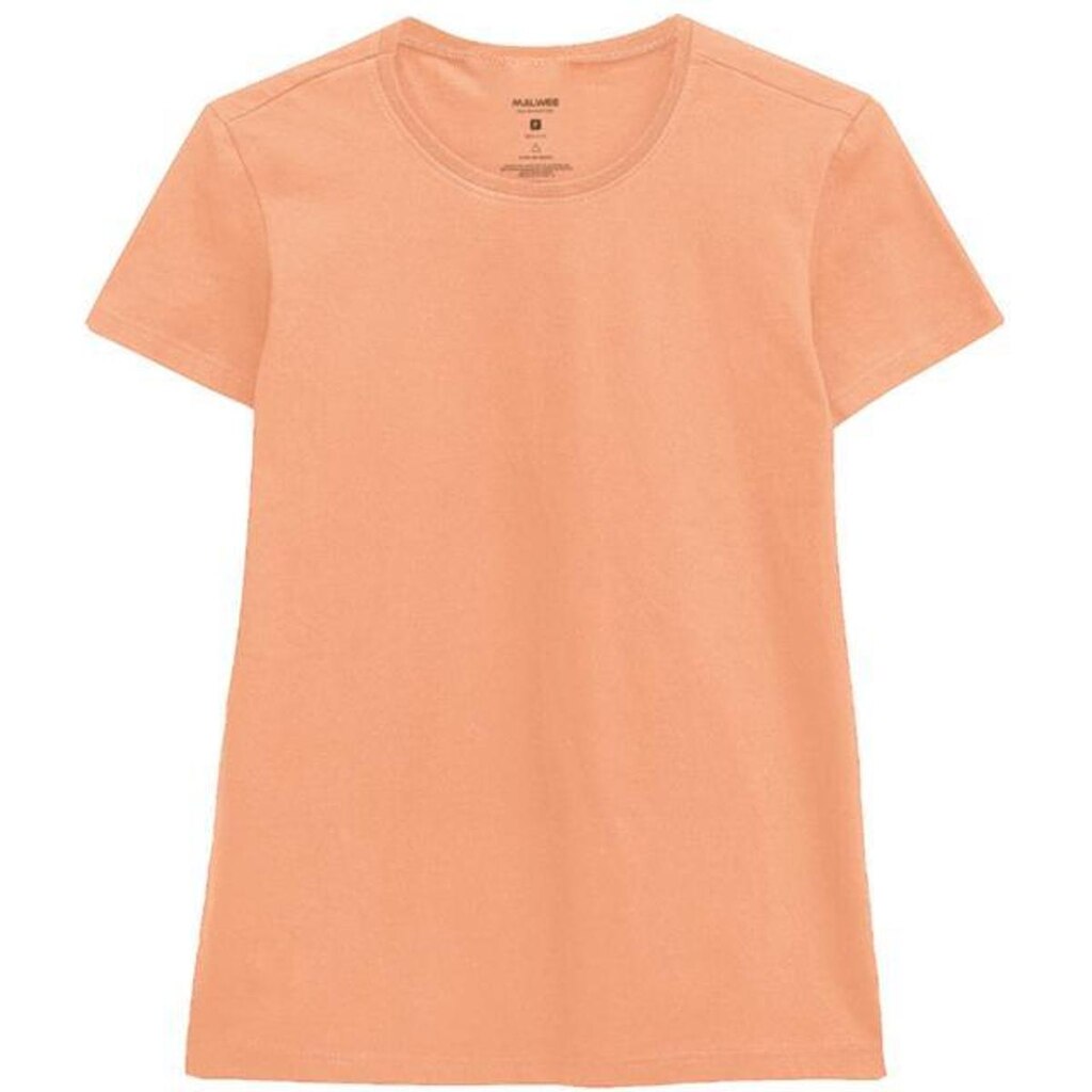 Blusa Feminina Gola Careca Manga Curta Básica Malwee R. 4499