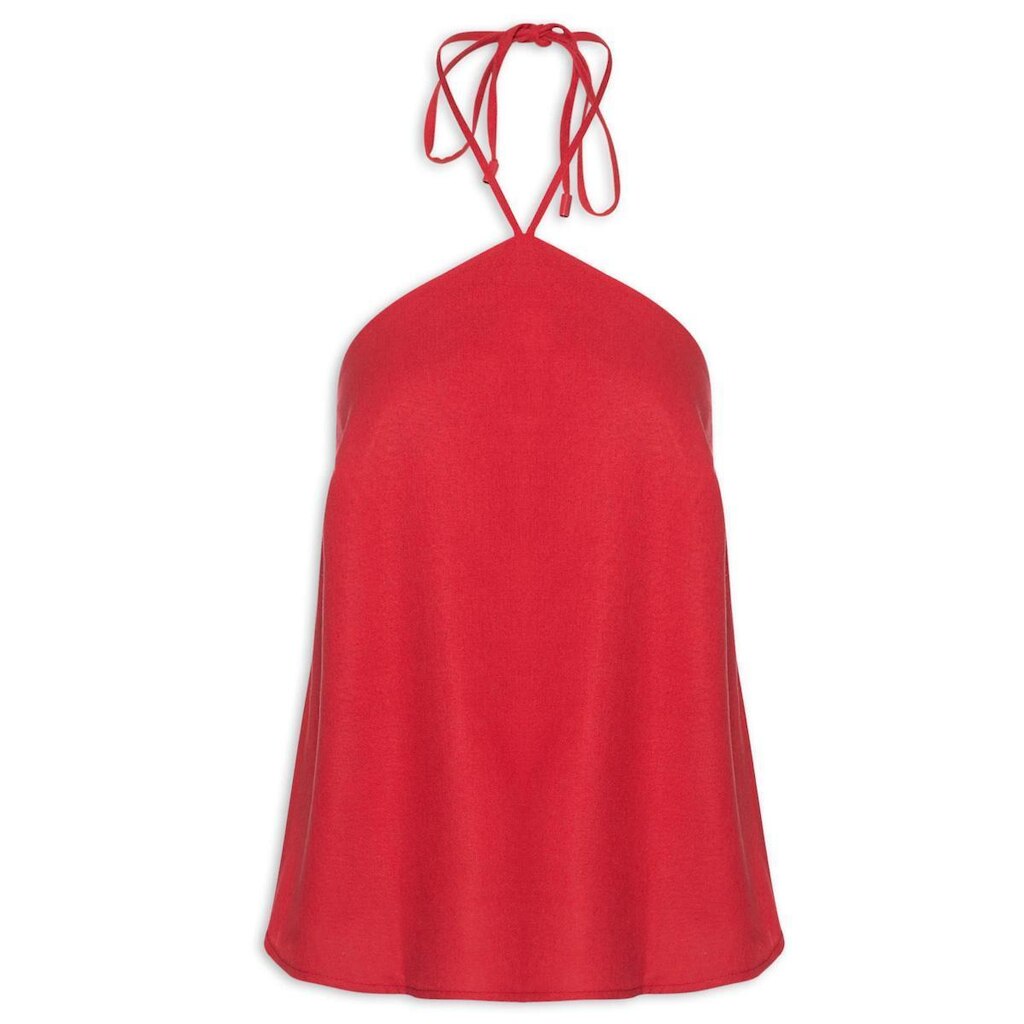 Blusa Feminina Hering Vermelho com Amarração