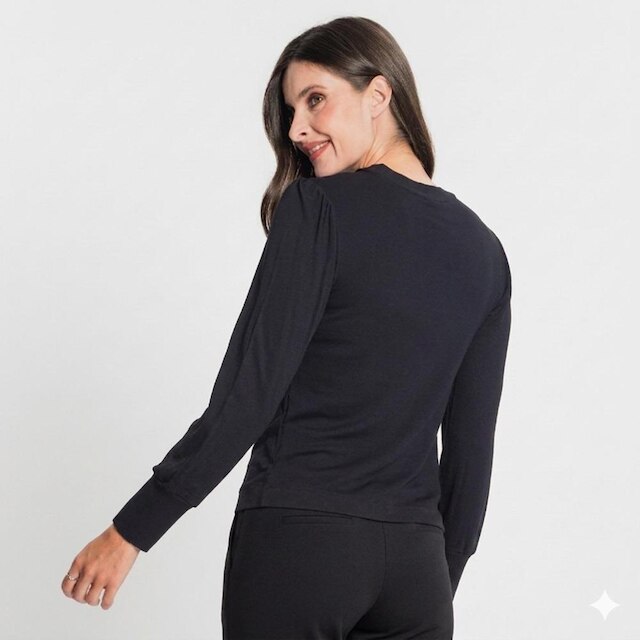 Blusa Feminina Manga Longa Glow Rovitex
