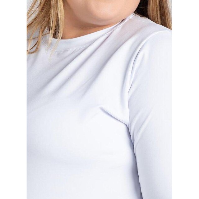 Blusa Feminina Manga Longa Plus Size Térmica Peluciada - Serena