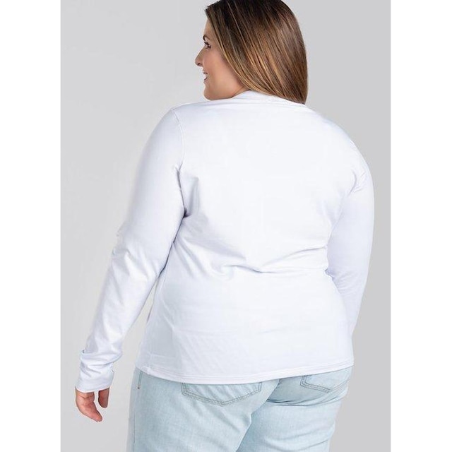 Blusa Feminina Manga Longa Plus Size Térmica Peluciada - Serena