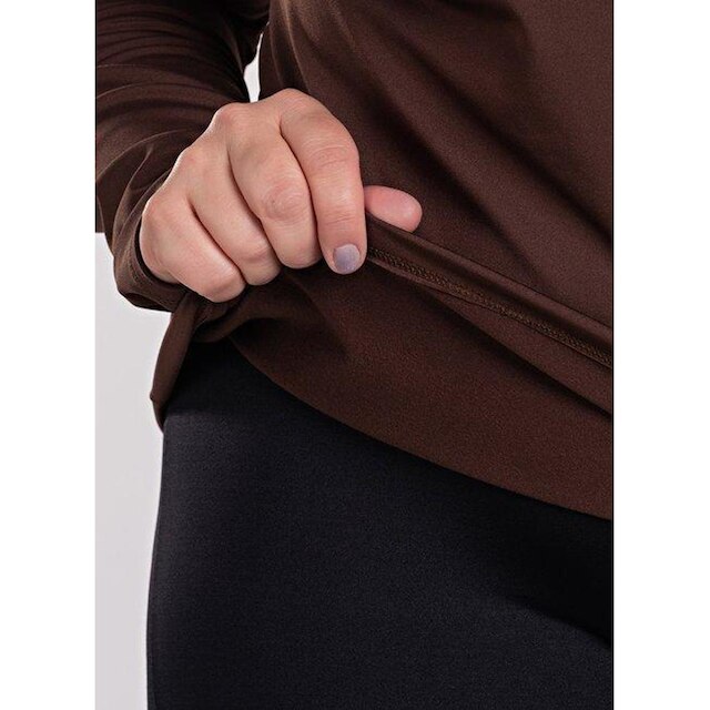 Blusa Feminina Manga Longa Plus Size Térmica Peluciada - Serena