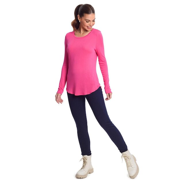 Blusa Feminina Manga Longa Rovitex Rosa