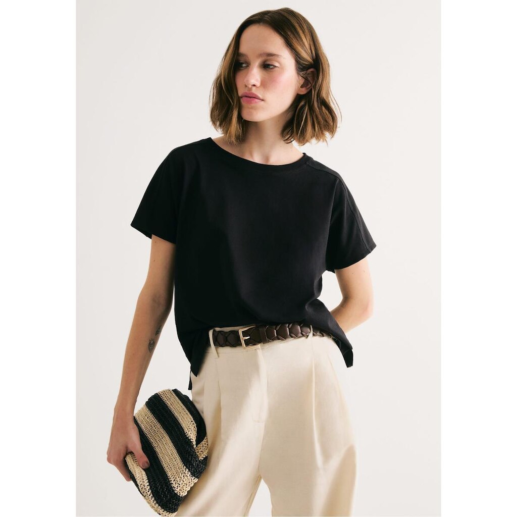 Blusa Feminina Regular Em Viscose