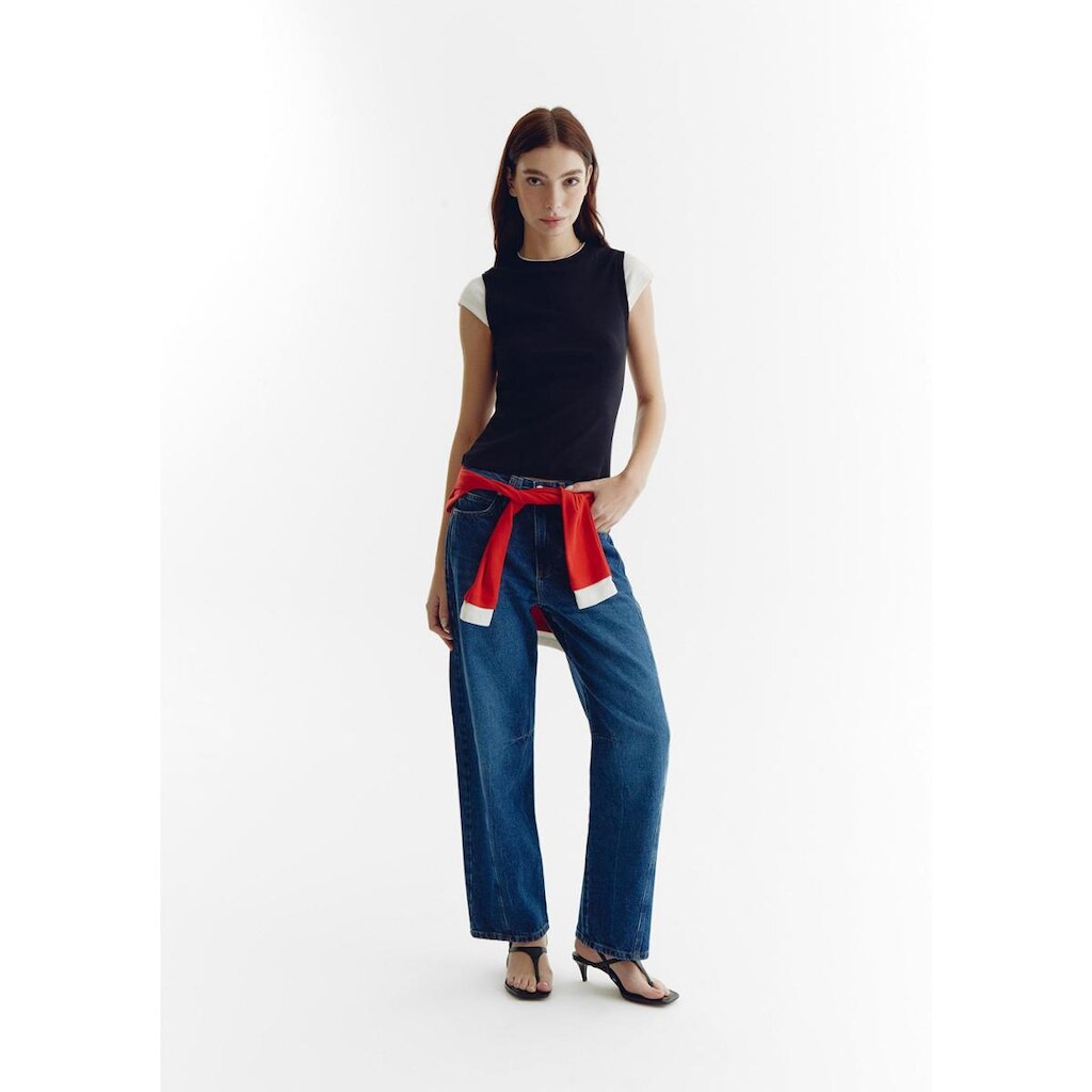 Blusa Feminina Ultrasoft Com Sobreposição Hering