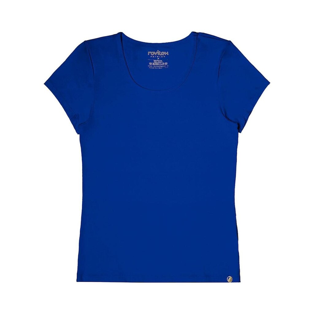 Blusa Feminina Viscotorcion Básica Rovitex