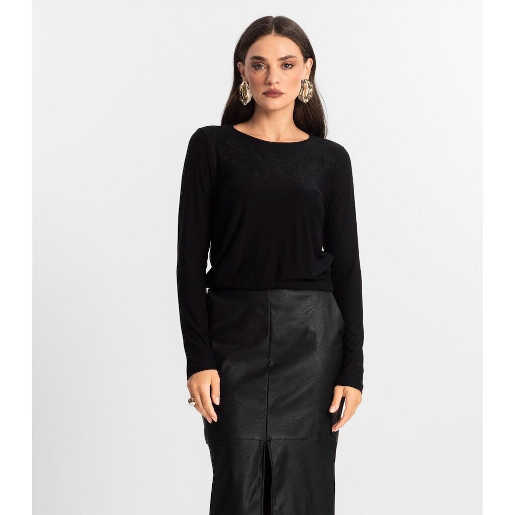 Blusa Feminino Manga Longa Endless