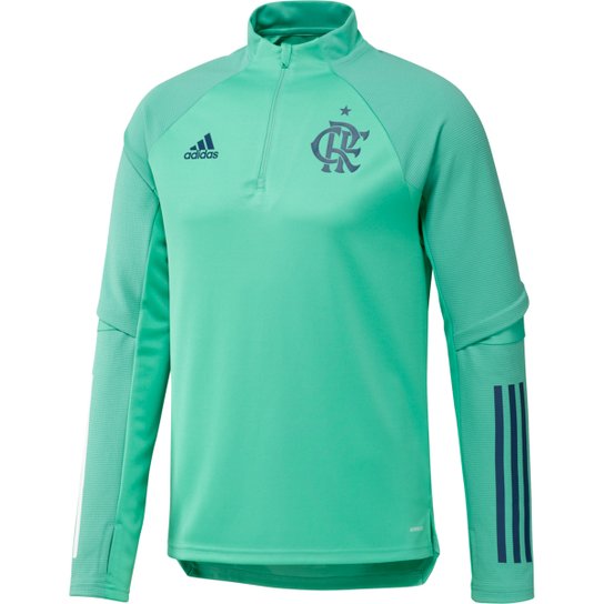 Blusa Flamengo Treino 20/21 Adidas Masculina - Verde água é ruim? Blusa Flamengo Treino 20/21 Adidas Masculina - Verde água é boa?