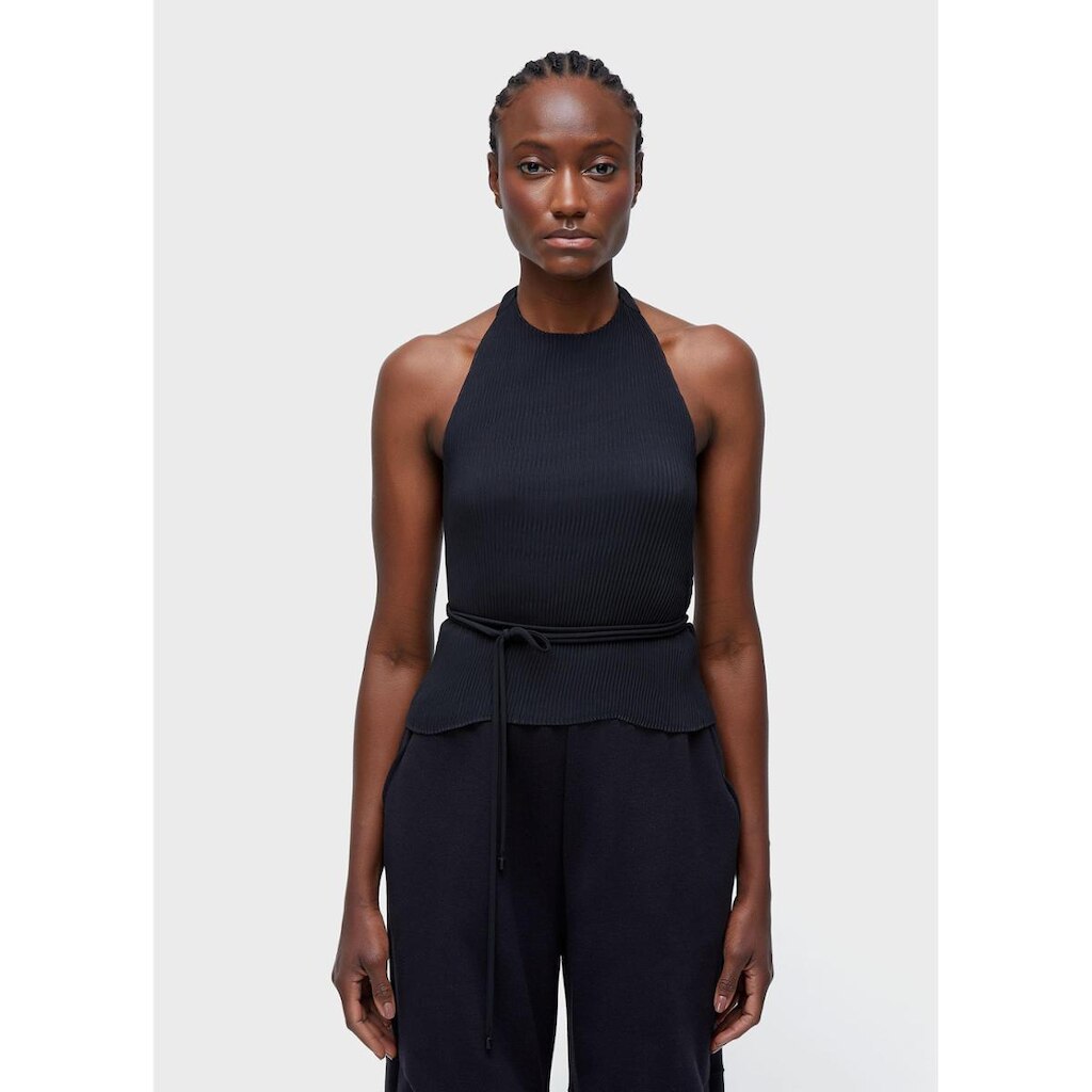Blusa frente única plissada OSKLEN