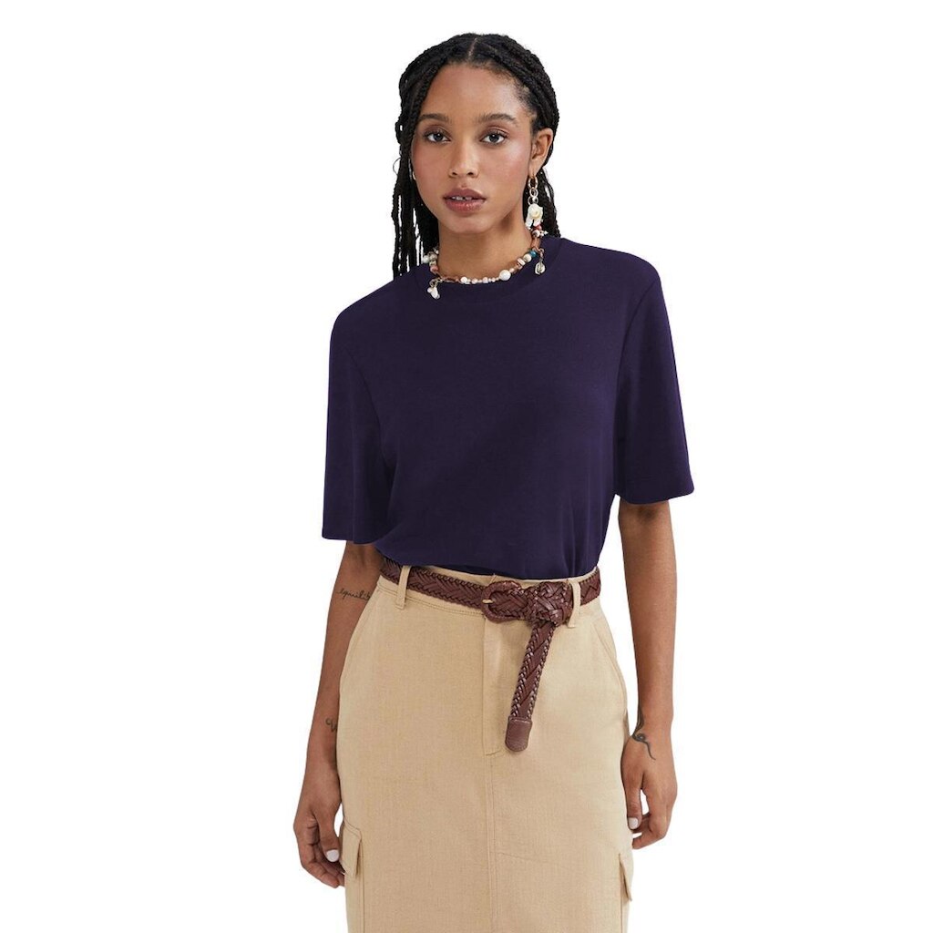 Blusa Hering Básica MC Mid Feminina