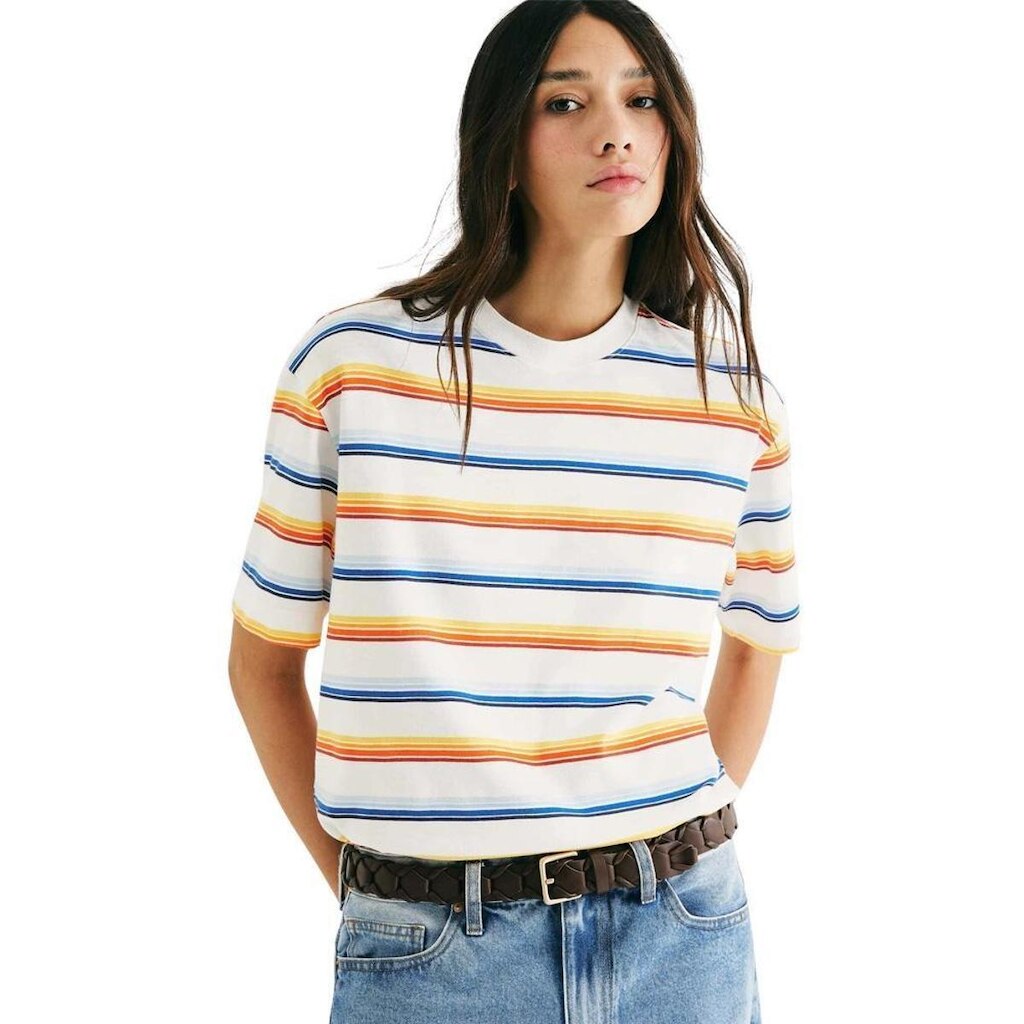 Blusa Hering Feminina Box Listrada