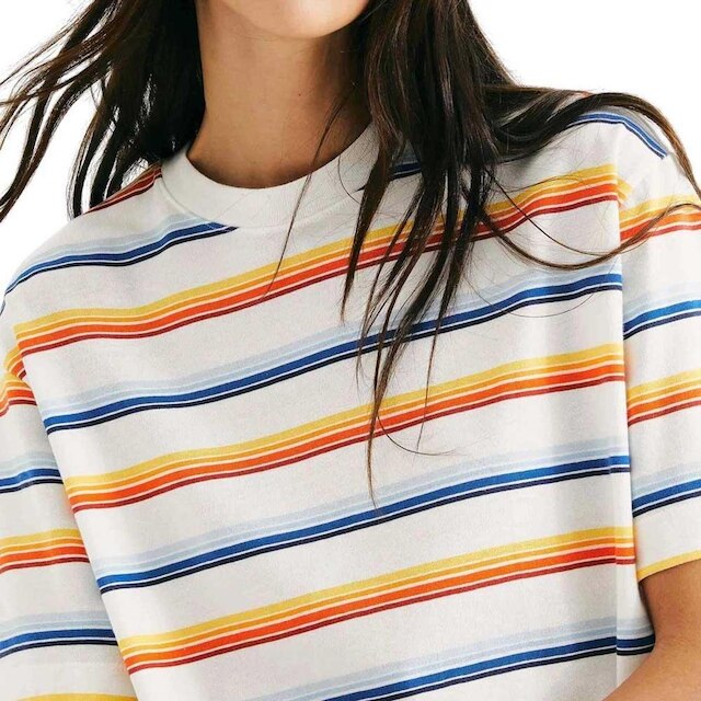 Blusa Hering Feminina Box Listrada