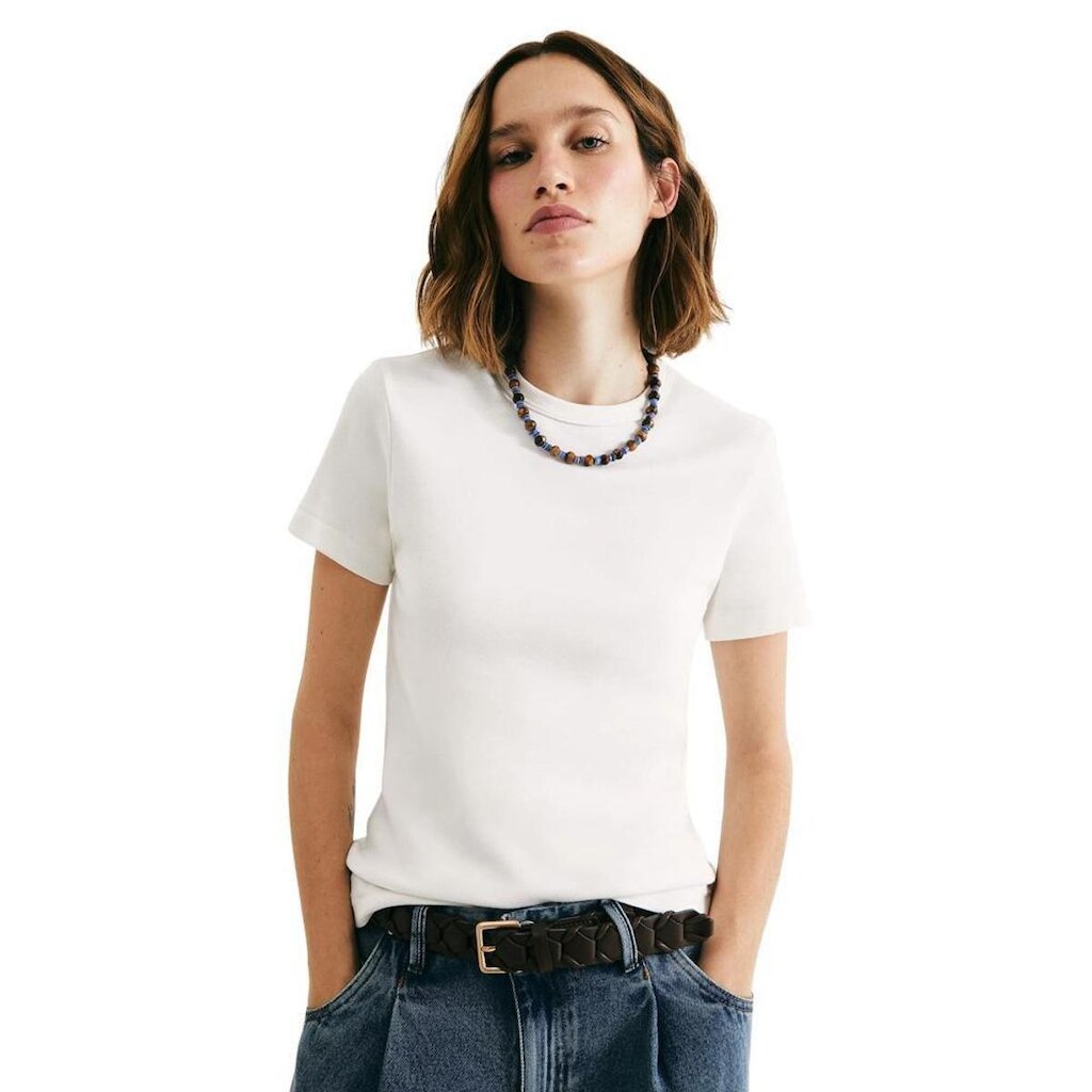 Blusa Hering Feminina Slim Em Algodão